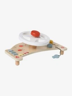 Tablette Volant De Voiture En Bois FSC® Beige - Vertbaudet -Enfants Jouets Magasin tablette volant de voiture en bois fsc 2