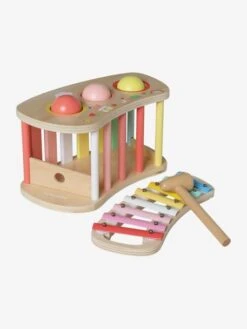 Tap Tap Xylophone 2 En 1 En Bois FSC® Multicolore - Vertbaudet -Enfants Jouets Magasin tap tap xylophone 2 en 1 en bois fsc 4