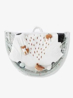 Tapis D'éveil Avec Arche Renard Vert Gris - Vertbaudet -Enfants Jouets Magasin tapis deveil avec arche renard 3