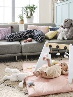 Tapis D'éveil Souple Sans Arche Sweet Fun Rose Imprimé - Vertbaudet -Enfants Jouets Magasin tapis deveil souple sans arche sweet fun 2