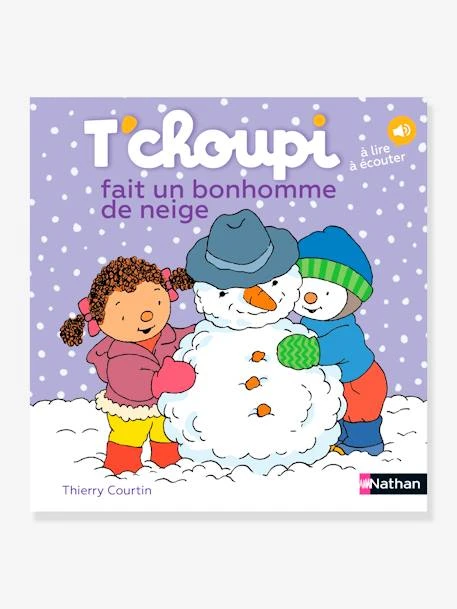 T'choupi Fait Un Bonhomme De Neige NATHAN Gris - Nathan 3 T'choupi Fait Un Bonhomme De Neige NATHAN Gris - Nathan