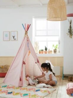 Tipi Réversible Petite Sioux Rose - Vertbaudet 9 Tipi Réversible Petite Sioux Rose - Vertbaudet -Enfants Jouets Magasin tipi reversible petite sioux 2