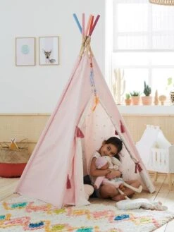 Tipi Réversible Petite Sioux Rose - Vertbaudet 11 Tipi Réversible Petite Sioux Rose - Vertbaudet -Enfants Jouets Magasin tipi reversible petite sioux 4