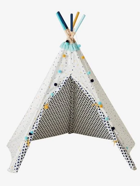 Tipi Réversible Sioux Blanc - Vertbaudet 5 Tipi Réversible Sioux Blanc - Vertbaudet – Image 3