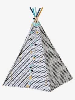 Tipi Réversible Sioux Blanc - Vertbaudet 12 Tipi Réversible Sioux Blanc - Vertbaudet -Enfants Jouets Magasin tipi reversible sioux 4